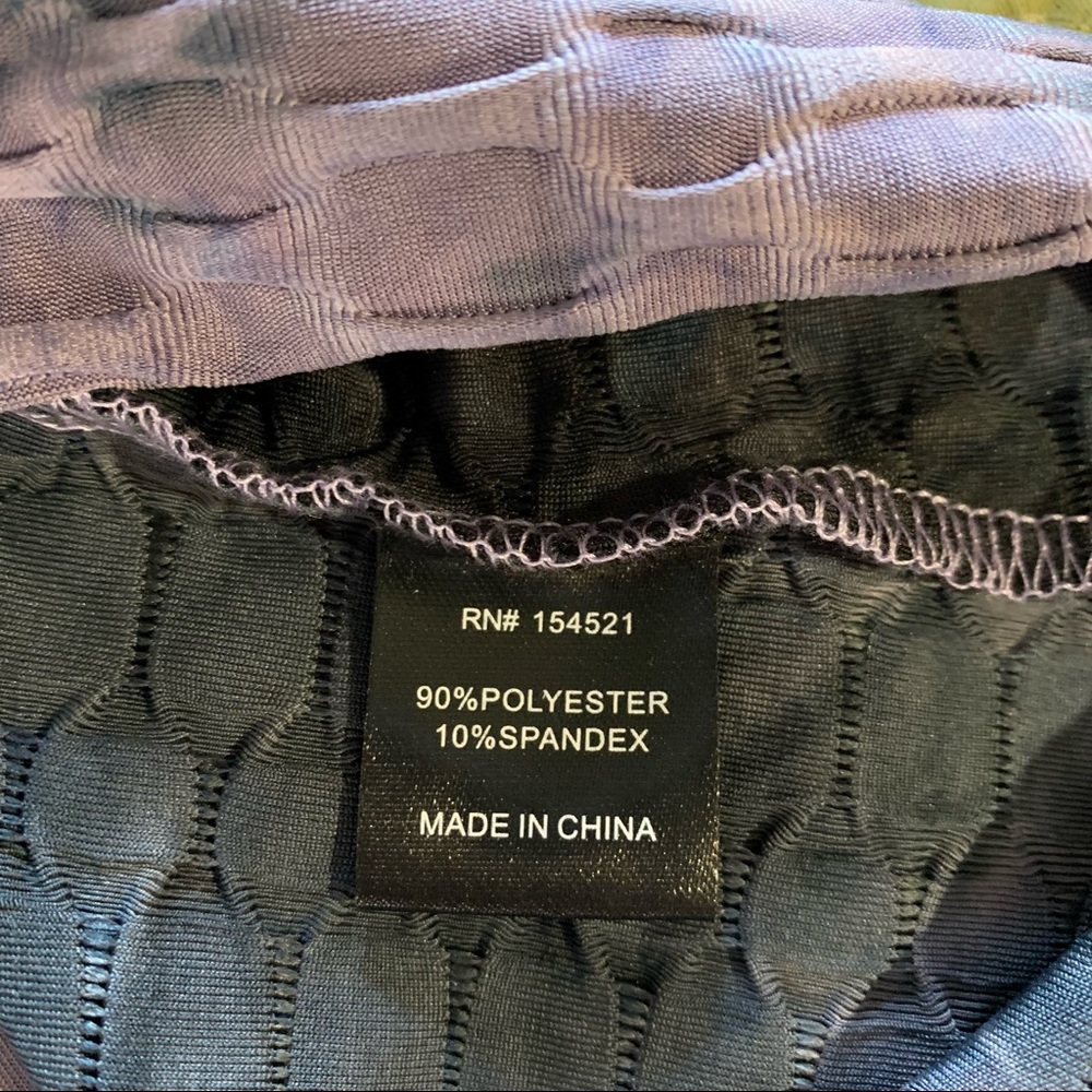 Ara Sports Waffle Weave Purple and Gray Yoga or Running Jacket Medium - Picture 8 of 11